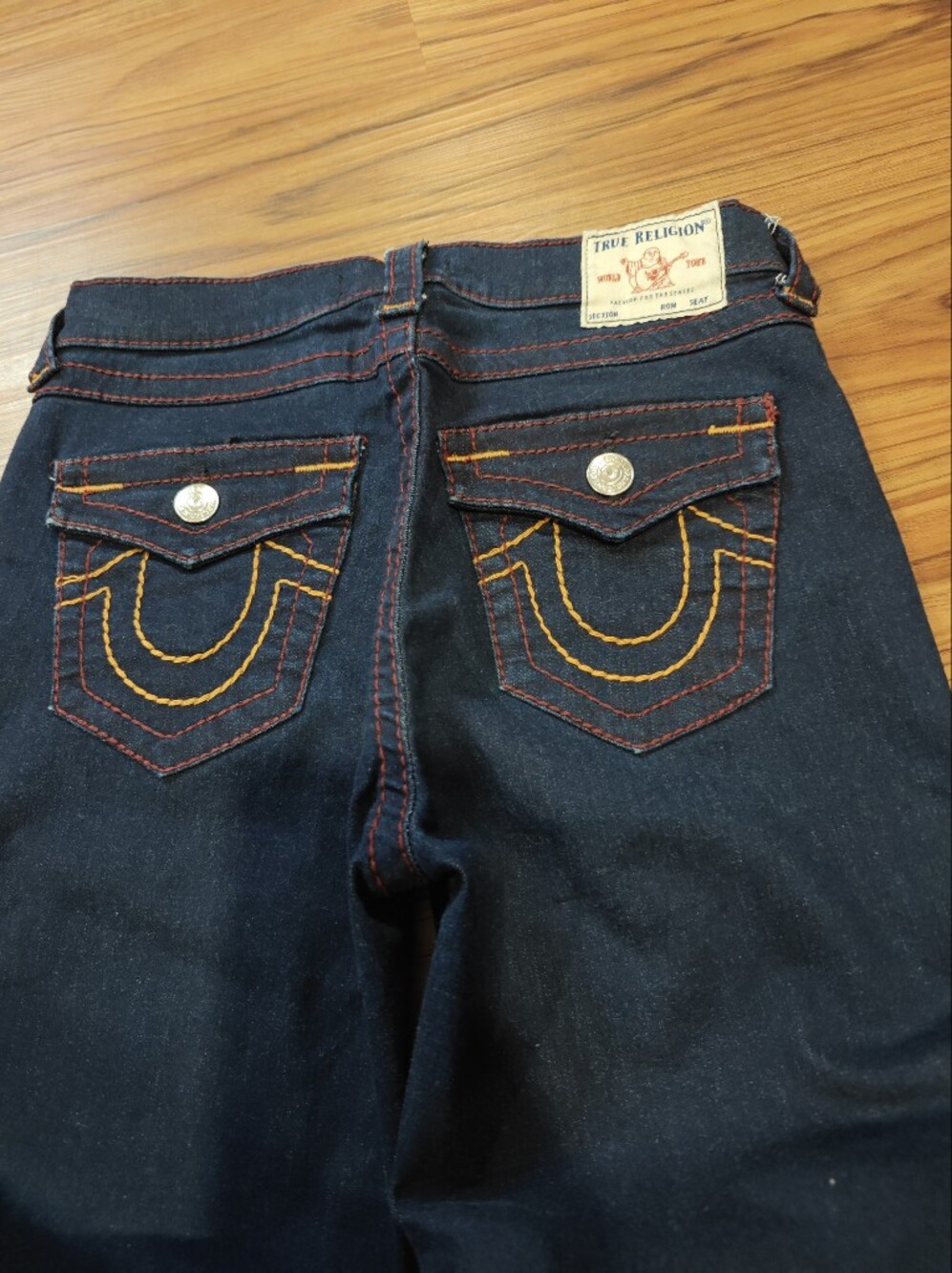 True Religion Halle Indigo High-Rise Skinny Jeans - Picture 10 of 11